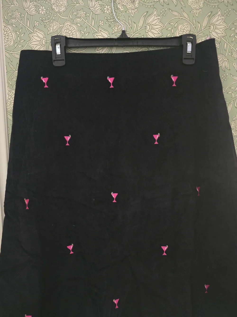 Lilypod Black A-line Skirt